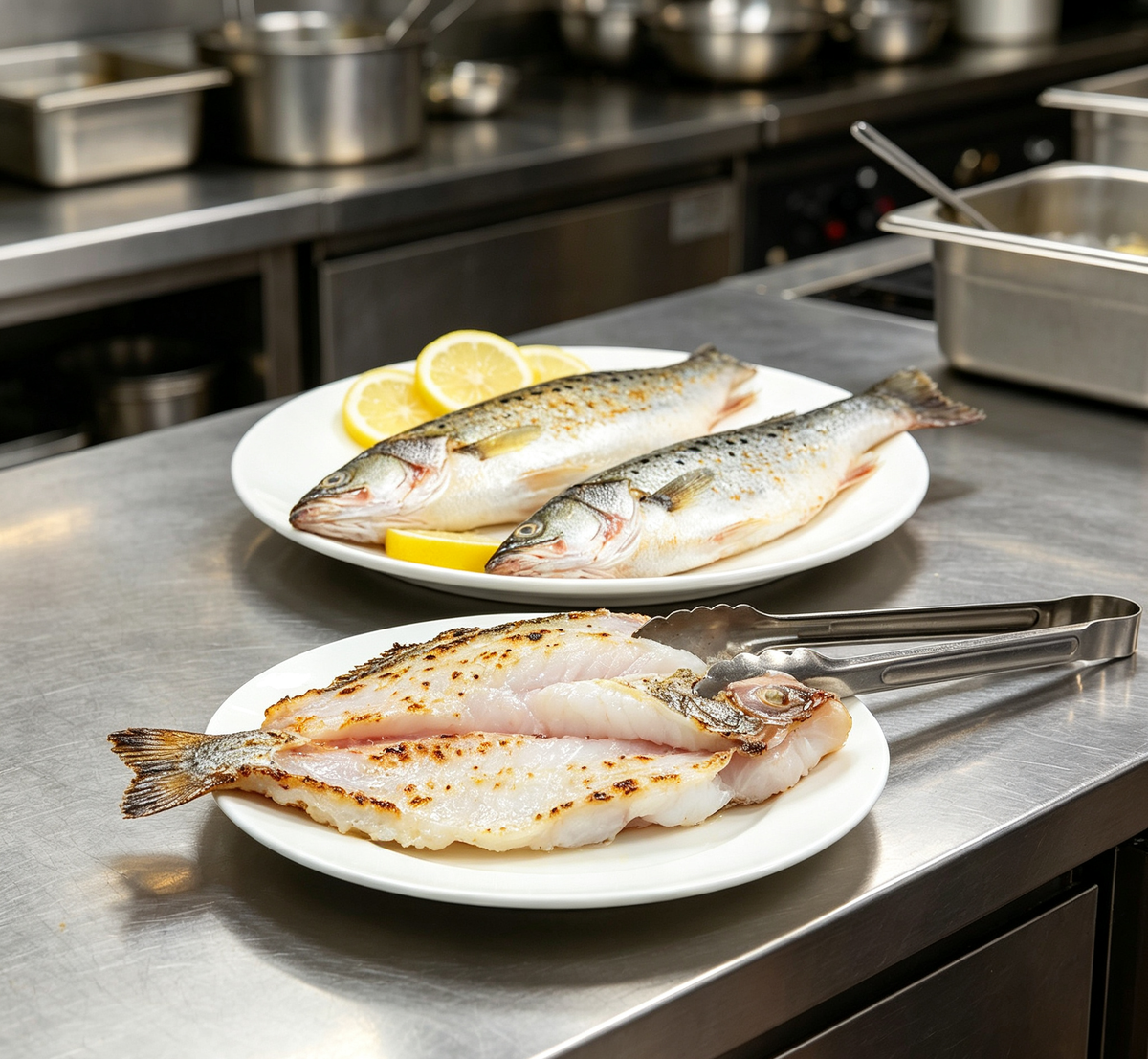 Fresh Whole & Filleted Sea Bass