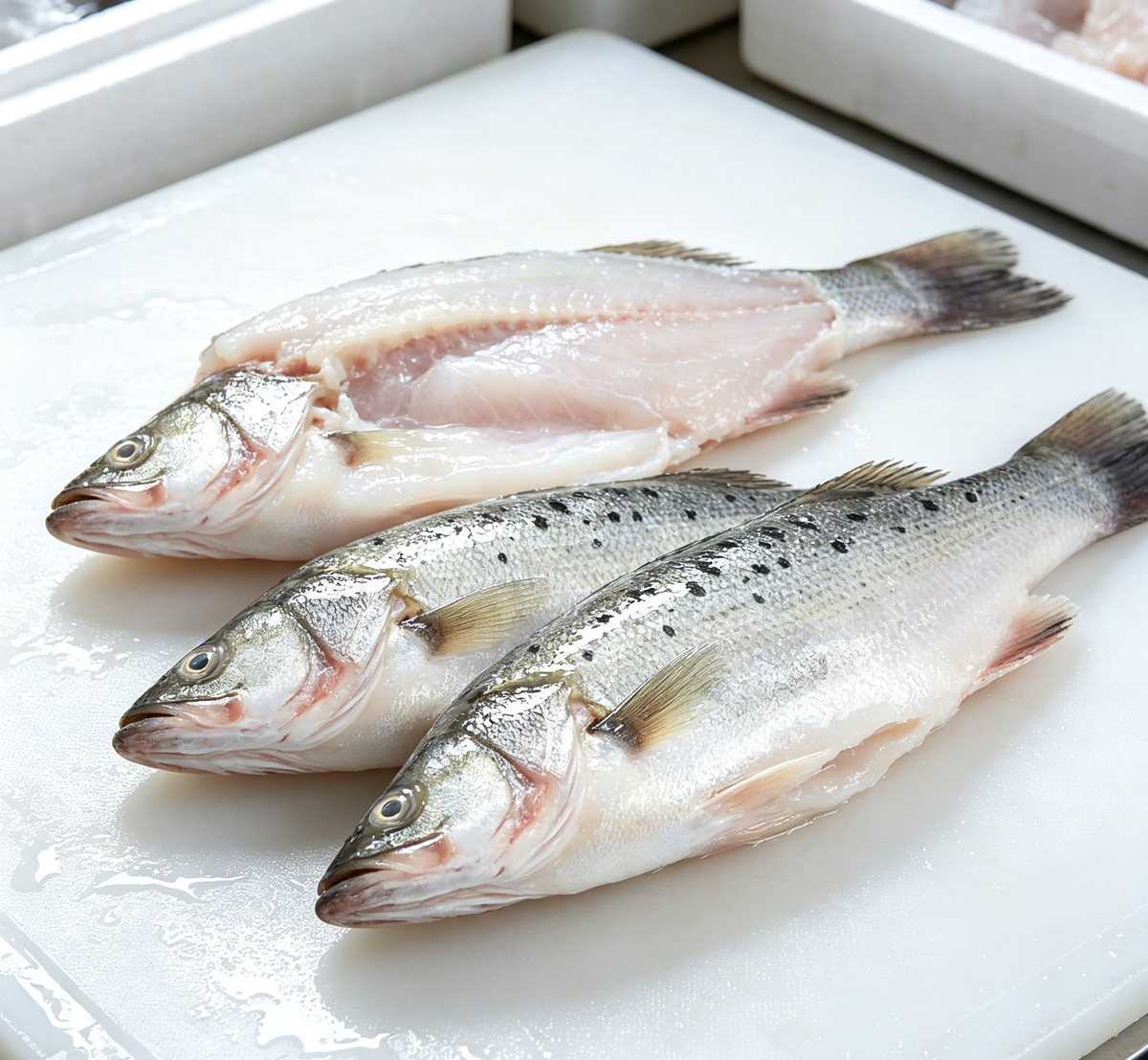 Fresh Whole & Filleted Sea Bass